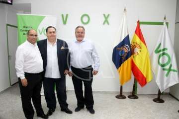 Vox abre sede política en Telde (Foto Jesús Ruiz Mesa)